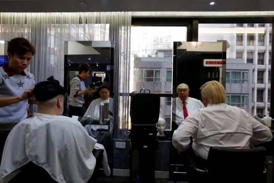 Begini akrabnya 'Kim Jong-un' dan 'Trump' saat bertemu di Hong Kong