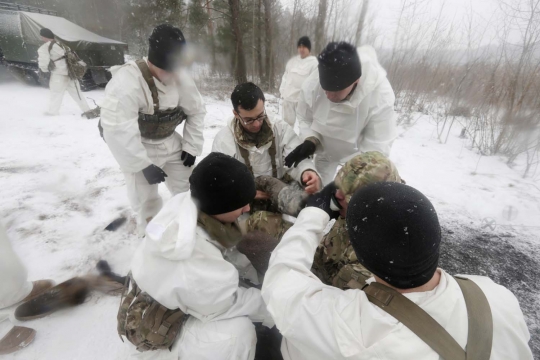 Begini ekstremnya latihan bertahan hidup tentara AS
