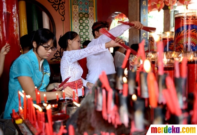 Foto : Harmonisasi perayaan Imlek di Pulau Dewata merdeka.com