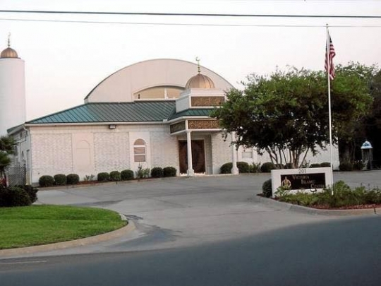 Begini kondisi Masjid Islamic Center di Texas saat terbakar