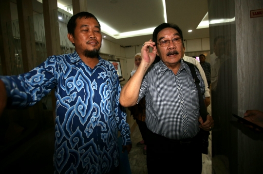 Antasari datangi Polda Metro tagih laporan SMS ancaman ke Nasrudin