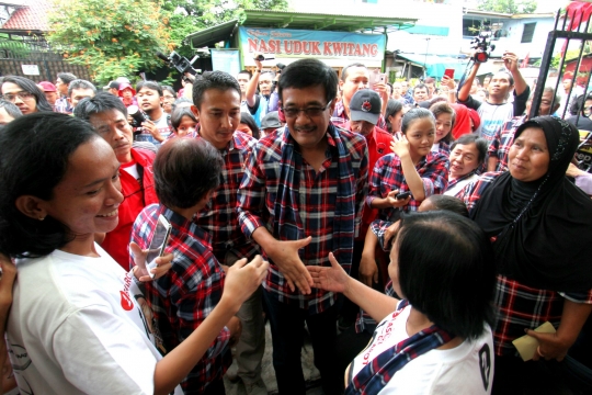 Blusukan ke Kwitang, Djarot minta warga awasi pelayanan publik