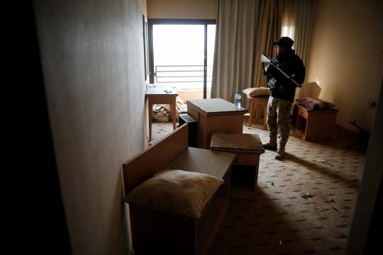 Begini kondisi hotel bintang lima di Mosul, hancur dan terbengkalai