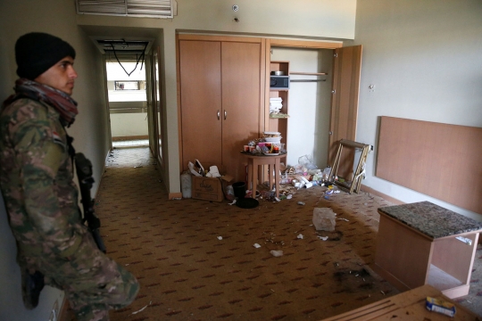 Begini kondisi hotel bintang lima di Mosul, hancur dan terbengkalai