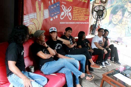 Slank dan artis pendukung Ahok-Djarot siap ramaikan 'Konser Gue 2'