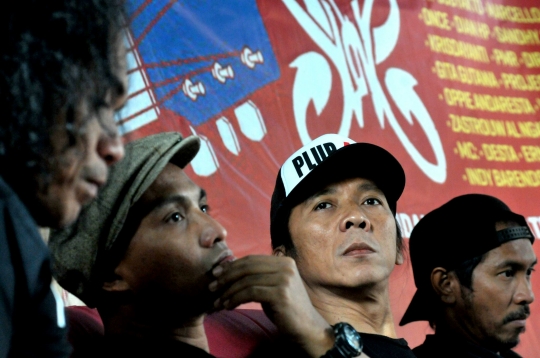 Slank dan artis pendukung Ahok-Djarot siap ramaikan 'Konser Gue 2'