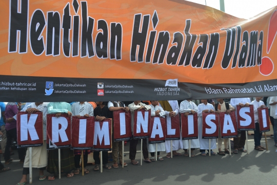 Aksi stop kriminalisasi ulama