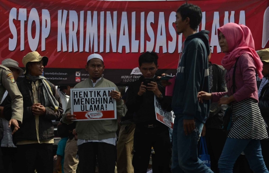 Aksi stop kriminalisasi ulama