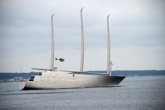 Sailing Yacht A, kapal layar terbesar dan tercanggih di dunia