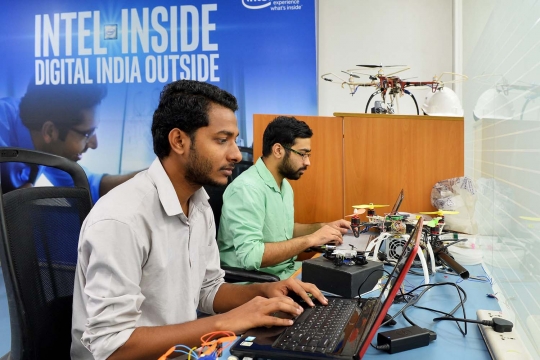Mengintip perusahaan startup bawah tanah di India