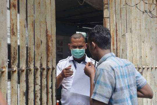 Aksi pencari suaka geruduk Kantor UNHCR