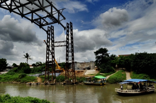 Proyek Jembatan Kedaung dilanjutkan usai mangkrak akibat korupsi