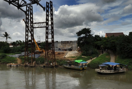 Proyek Jembatan Kedaung dilanjutkan usai mangkrak akibat korupsi