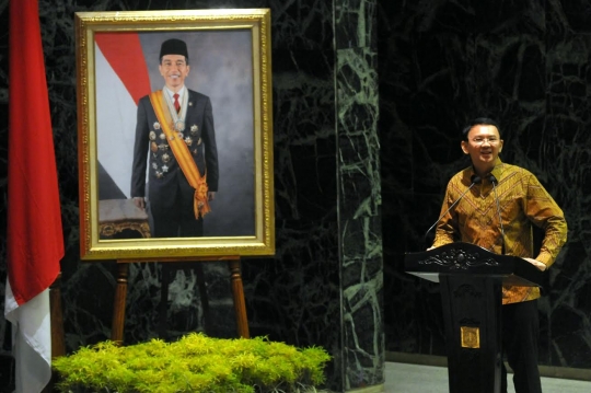 Serah terima jabatan gubernur, Ahok kembali pimpin DKI Jakarta