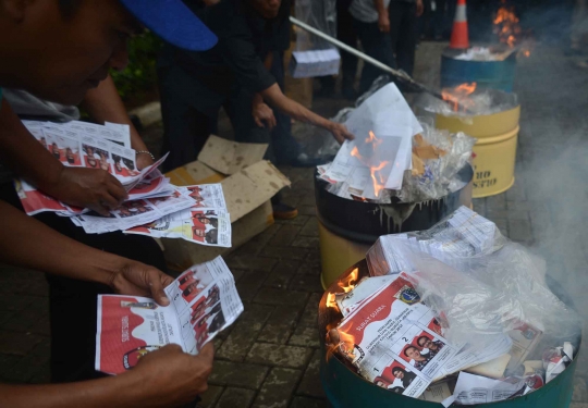 KPUD musnahkan surat suara rusak Pilgub DKI