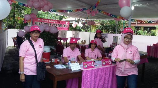 Masih suasana Valentine, TPS di Yogyakarta ini bernuansa cinta