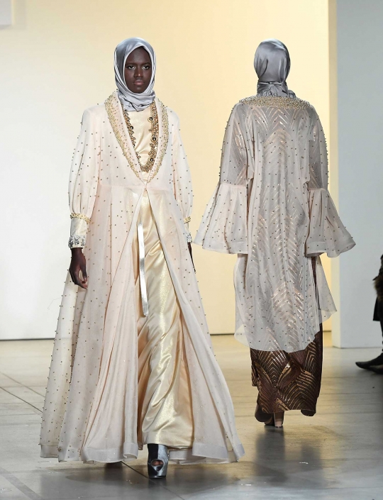 Busana muslim karya anak bangsa meriahkan New York Fashion Week