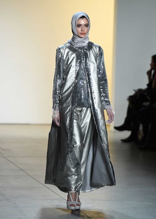 Busana muslim karya anak bangsa meriahkan New York Fashion Week