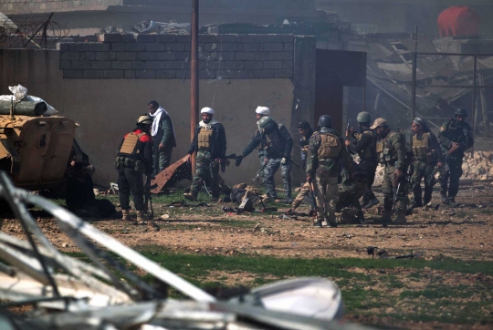 Sejumlah tentara Irak terluka diserang ISIS di Mosul