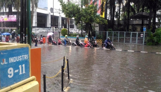 Ini penampakan banjir di berbagai wilayah Jakarta