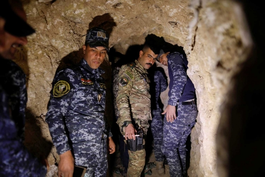 Terowongan rahasia milik ISIS kembali ditemukan di Mosul