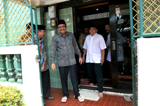 Gaya Djarot jadi khatib Salat Jumat di Masjid Al-Waqfiyah