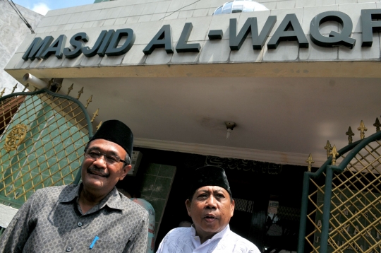 Gaya Djarot jadi khatib Salat Jumat di Masjid Al-Waqfiyah