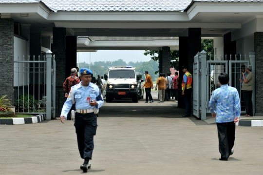 Paspampres gelar simulasi pengamanan Raja Salman di Bandara Halim