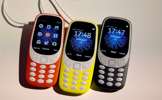 Ini wajah baru ponsel legendaris Nokia 3310