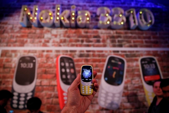 Ini wajah baru ponsel legendaris Nokia 3310