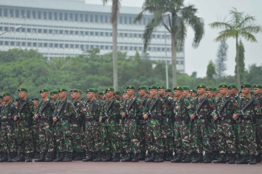 Pangkostrad tinjau pasukan pengamanan Raja Arab dan KTT IORA