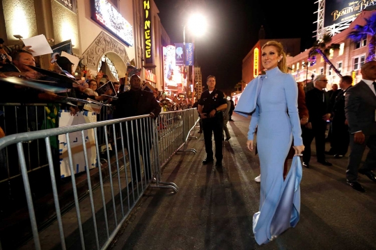 Celine Dion menawan di pemutaran perdana 