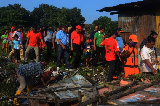 Blusukan ke Jati Padang, Djarot diminta warga buatkan embung & RPTRA