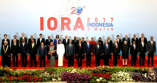 Presiden Jokowi pimpin pertemuan kepala negara peserta KTT IORA