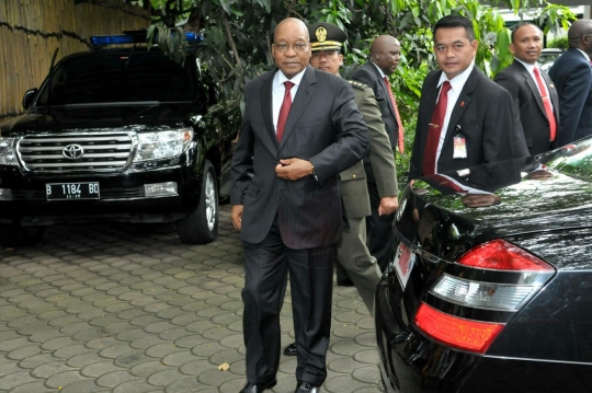 Ahok dampingi Megawati bertemu Presiden Afrika Selatan