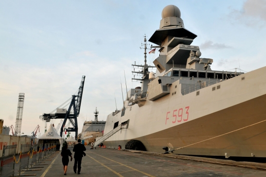 Ini kapal perang canggih Italia yang ditawarkan ke TNI AL