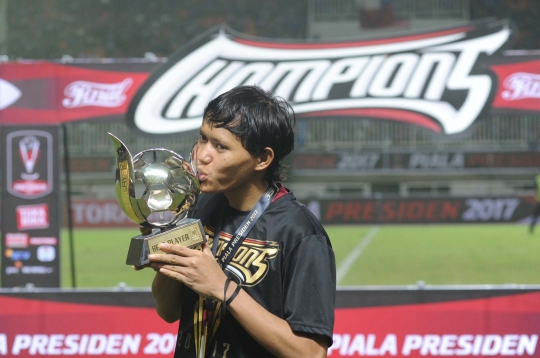 Euforia Arema FC raih juara Piala Presiden 2017