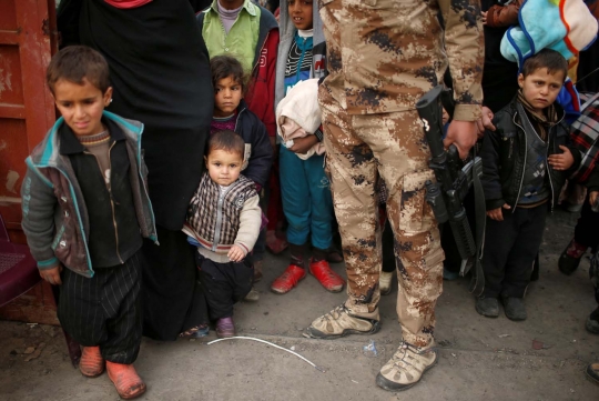 Nestapa anak-anak Mosul keselamatannya kian terancam