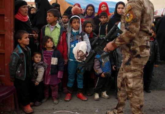 Nestapa anak-anak Mosul keselamatannya kian terancam