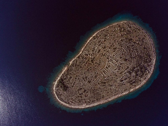 Pulau Baljenac, sidik jari raksasa di tengah lautan Kroasia