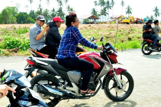 Foto-foto Menteri Susi yang bikin kagum