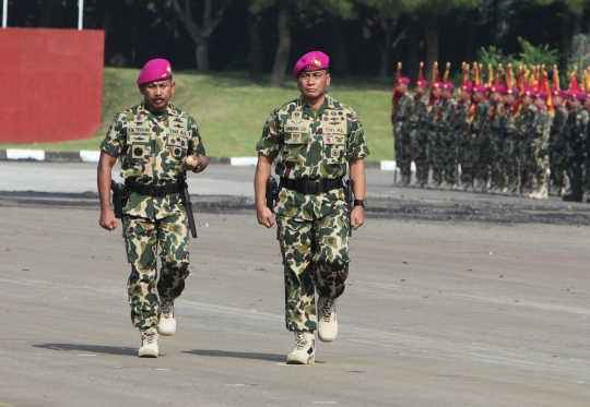 Kasal pimpin sertijab Komandan Korps Marinir