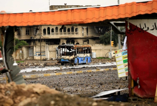 Pemandangan mengerikan Kota Mosul