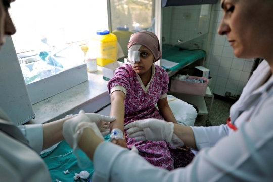 Meratapi bocah Suriah berjuang lawan kanker di tengah krisis obat