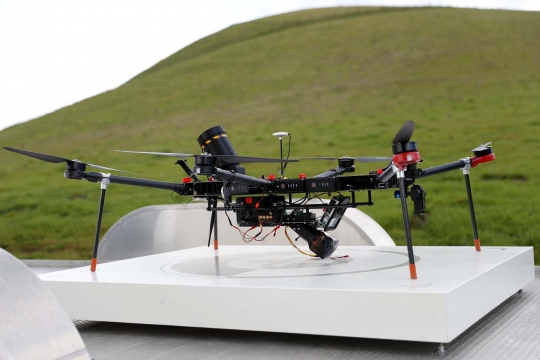 Canggihnya drone predator Airspace Systems Interceptor