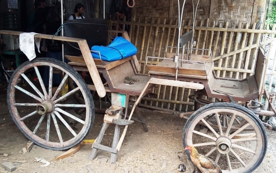 Mengunjungi bengkel andong di Yogya yang eksis hingga mancanegara