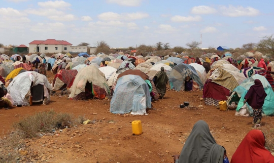 Meratapi pengungsi di Somalia dilanda kekeringan