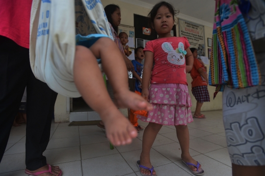 Kekerdilan hantui anak-anak Indonesia