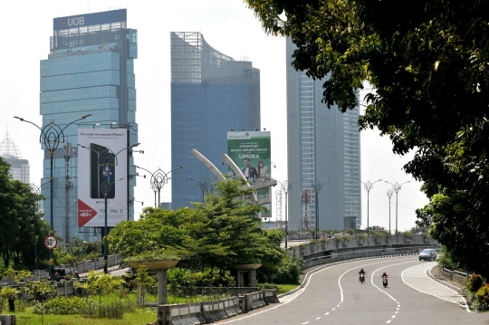 Lengangnya Jakarta di Hari Raya Nyepi