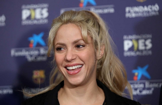 Pesona Shakira hadiri acara amal bersama Barcelona di Camp Nou